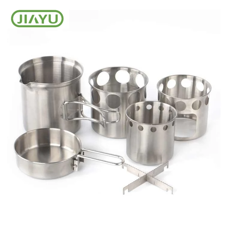 Aluminium kaararka cookinta set